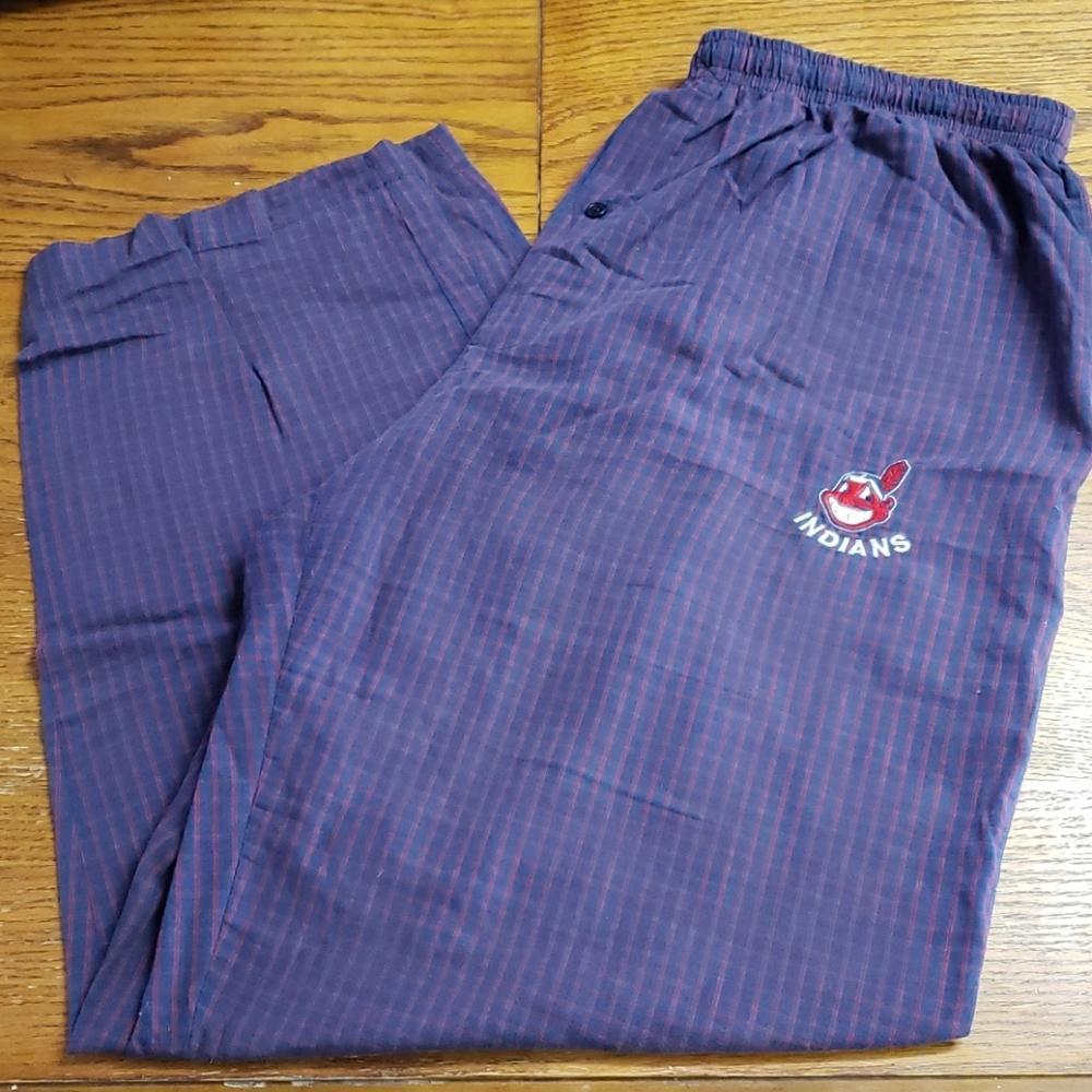 Indians lounge pants, size xl